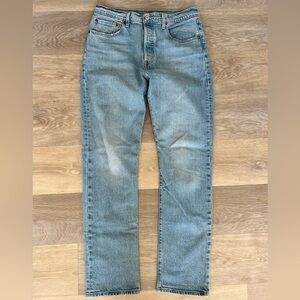 Levi Strauss & Co. 501 Original Straight Jeans – Light Wash